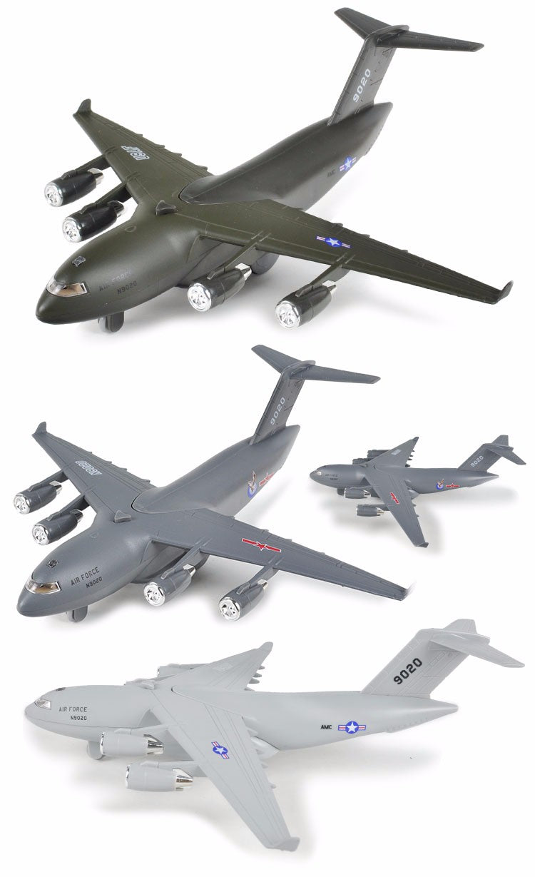 Military Cargo Boeing C-17 Plane Toy Model