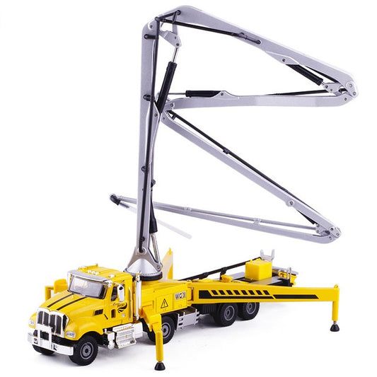 Concrete Pump Truck Toy Model