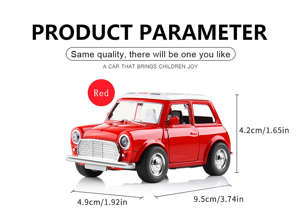 Classic Mini Cooper Toy Model
