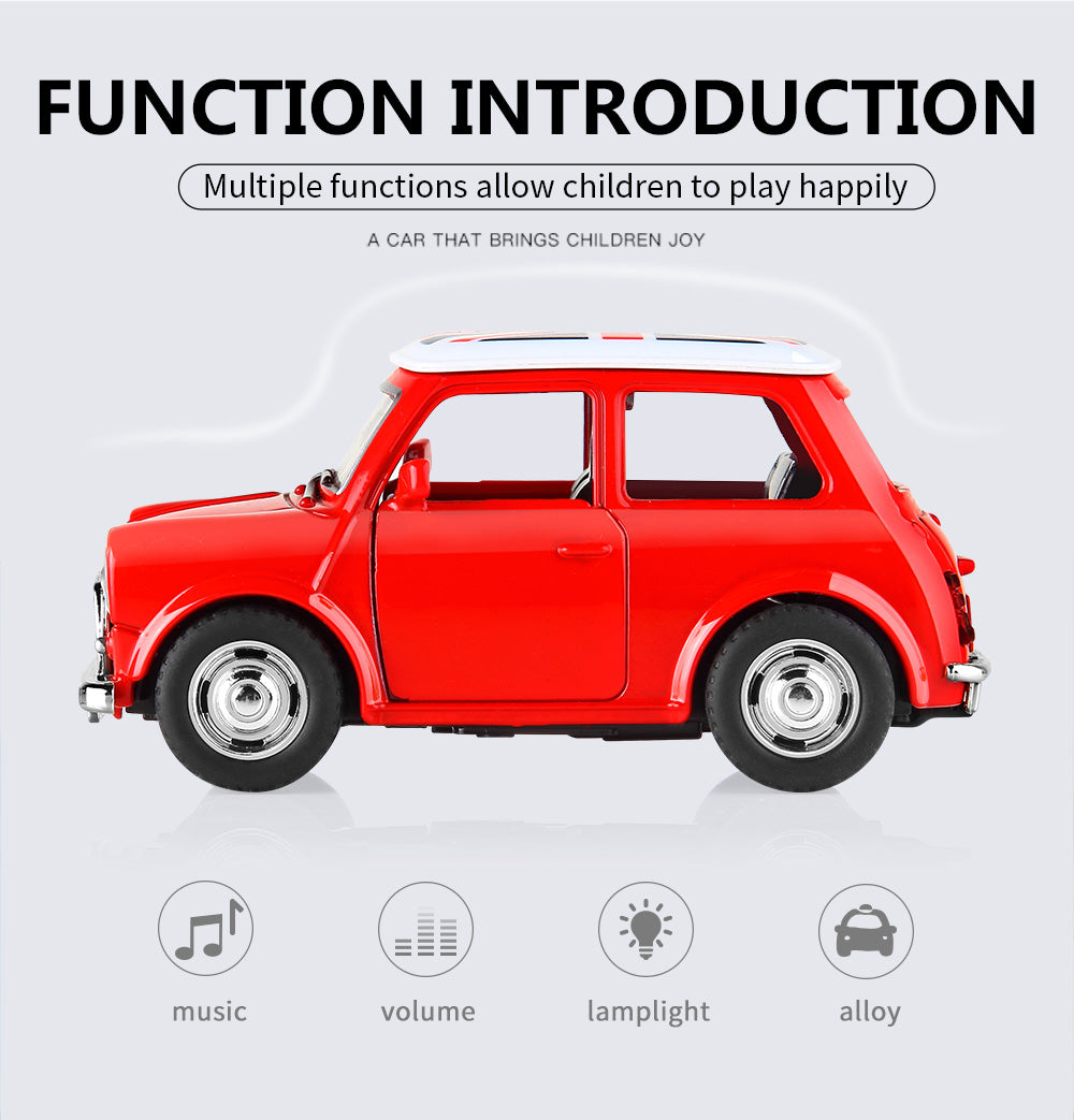 Classic Mini Cooper Toy Model