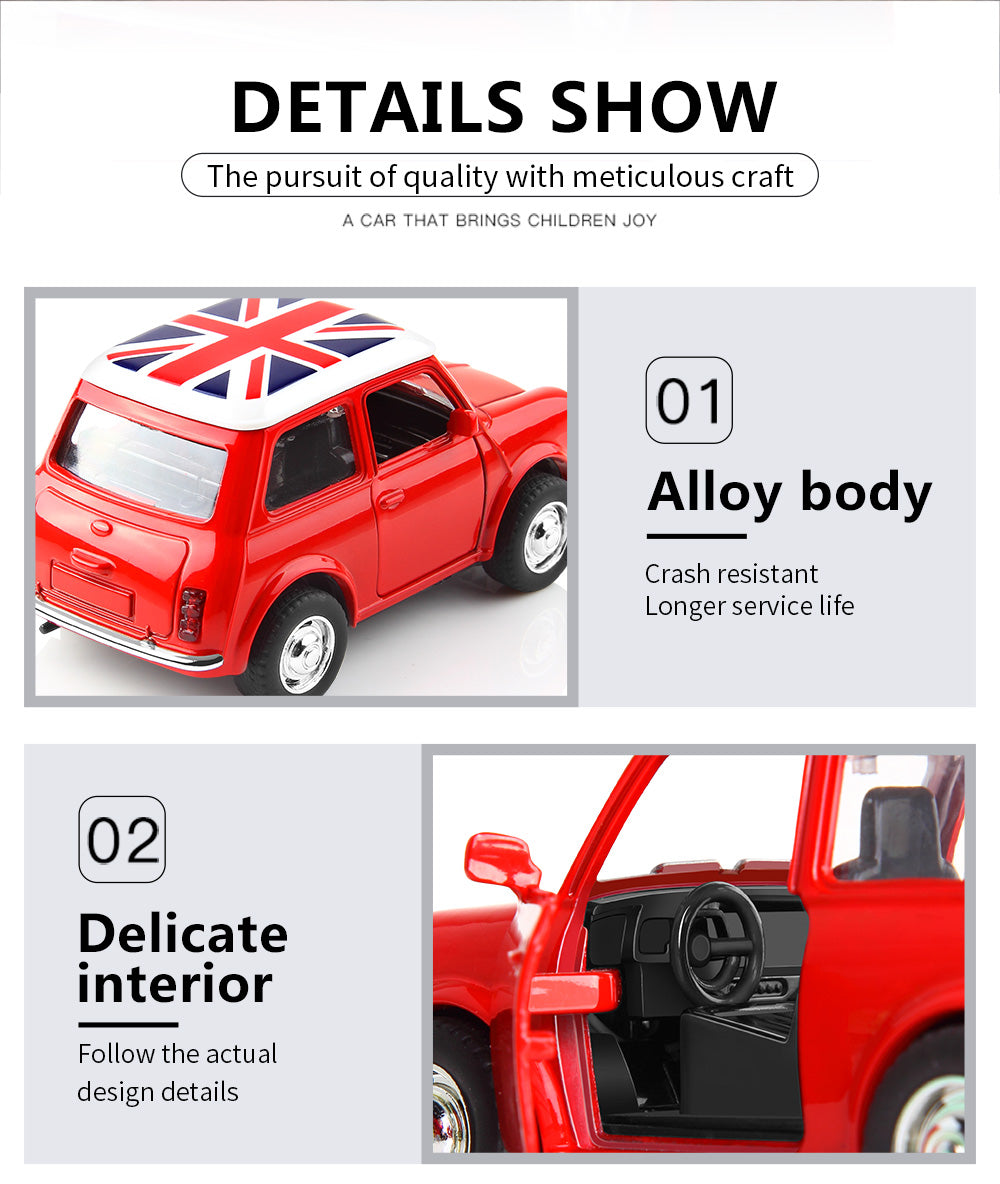 Classic Mini Cooper Toy Model